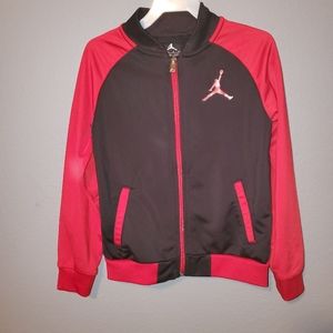 Jordan Jacket Red and Black Small